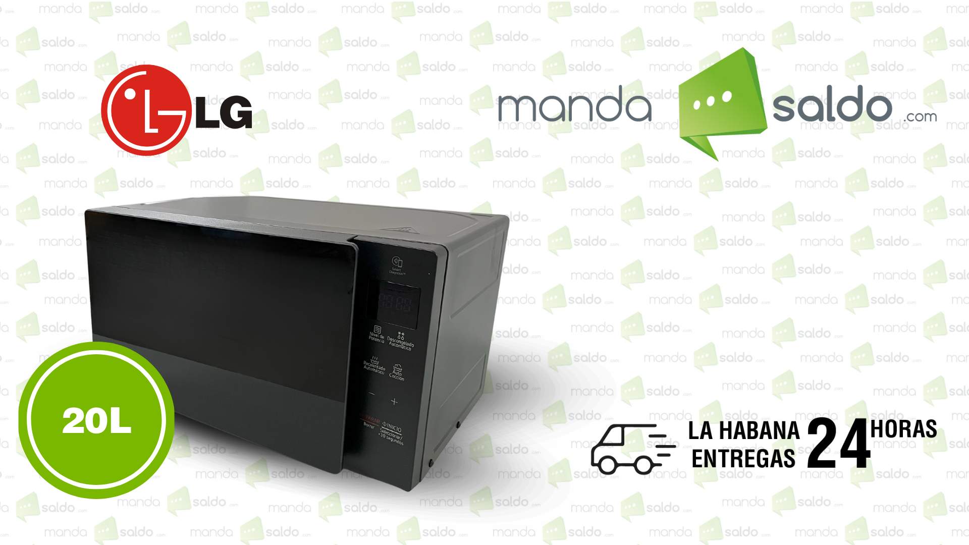 HORNO MICROONDAS LG para La Habana | Entrega Rápida (24 hrs)