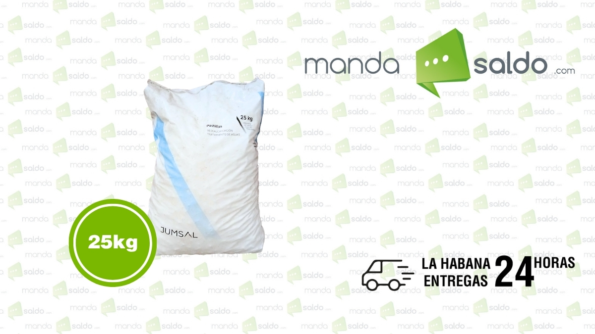 SACO DE SAL PARA FILTRO  (25kg)
